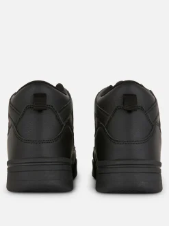 Sneakers|Primark High-Top-Basketball-Sneaker Schwarz