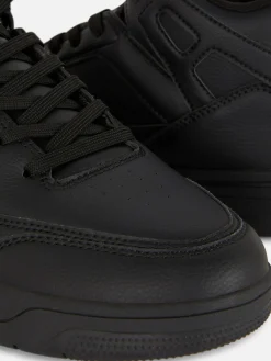 Sneakers|Primark High-Top-Basketball-Sneaker Schwarz