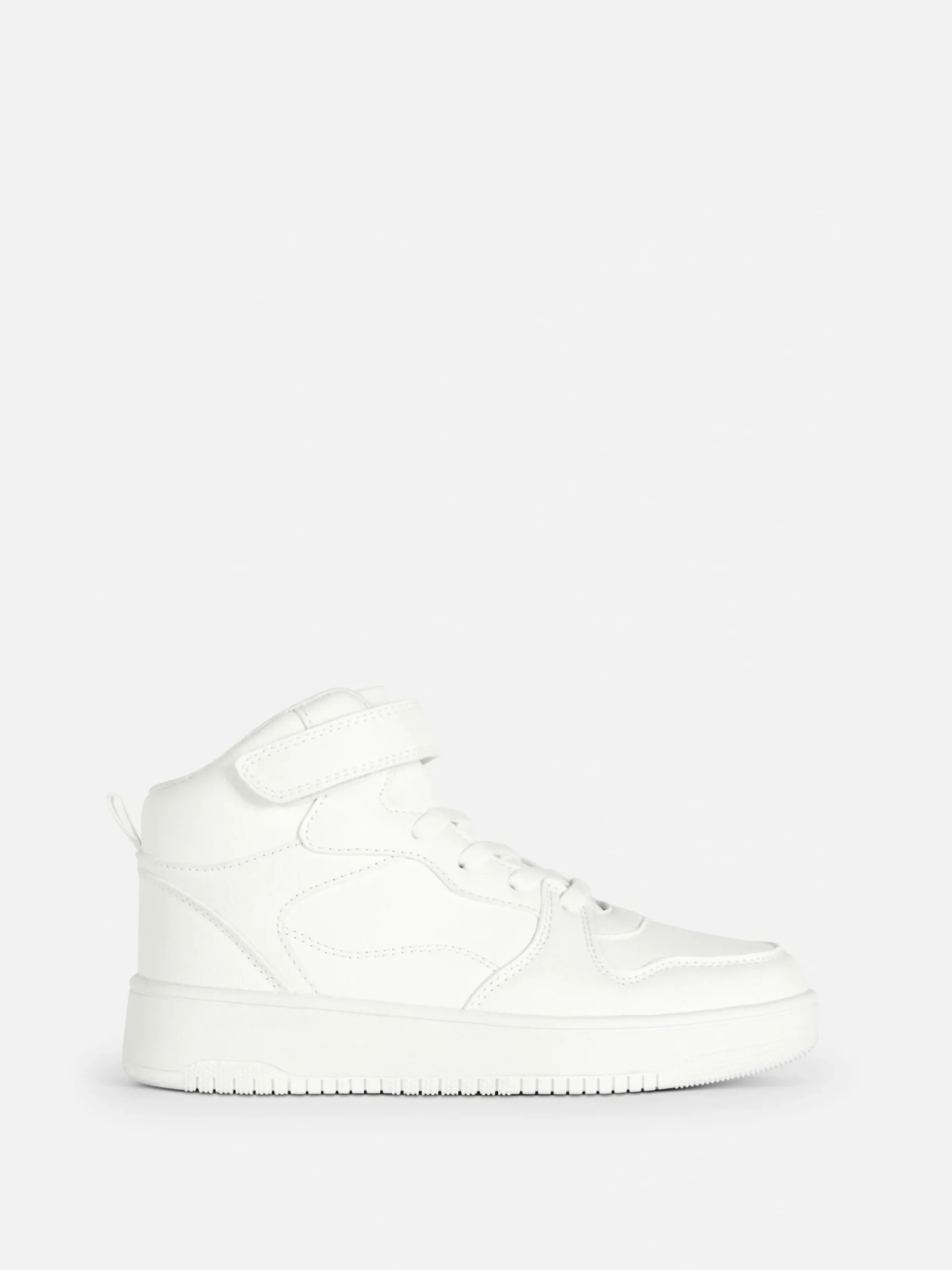 Sneakers|Primark High-Top-Sneaker Mit Dicker Sohle Weiß