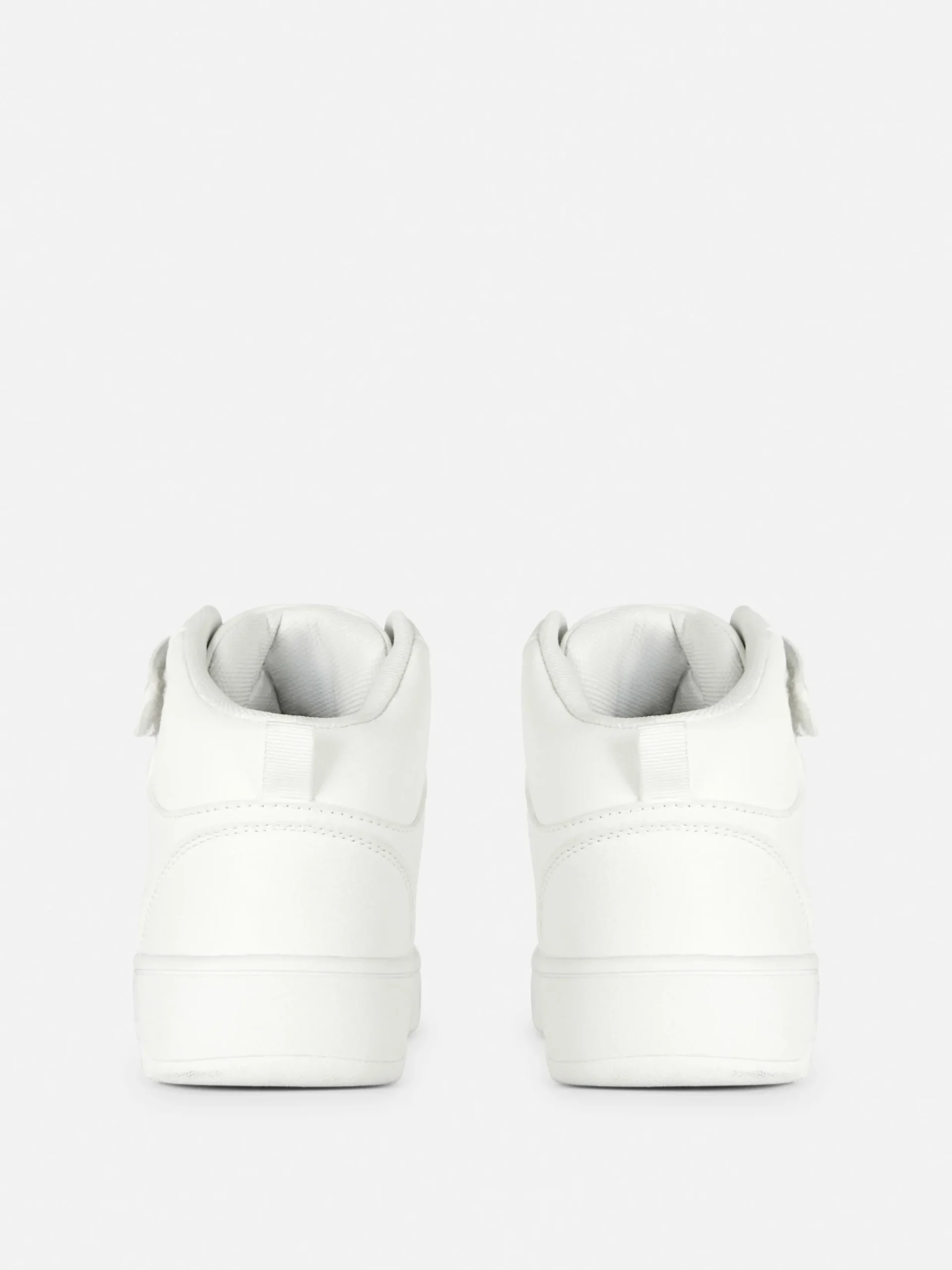 Sneakers|Primark High-Top-Sneaker Mit Dicker Sohle Weiß