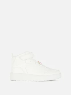 Sneakers|Primark High-Top-Sneaker Mit Regenbogenanhänger Weiß