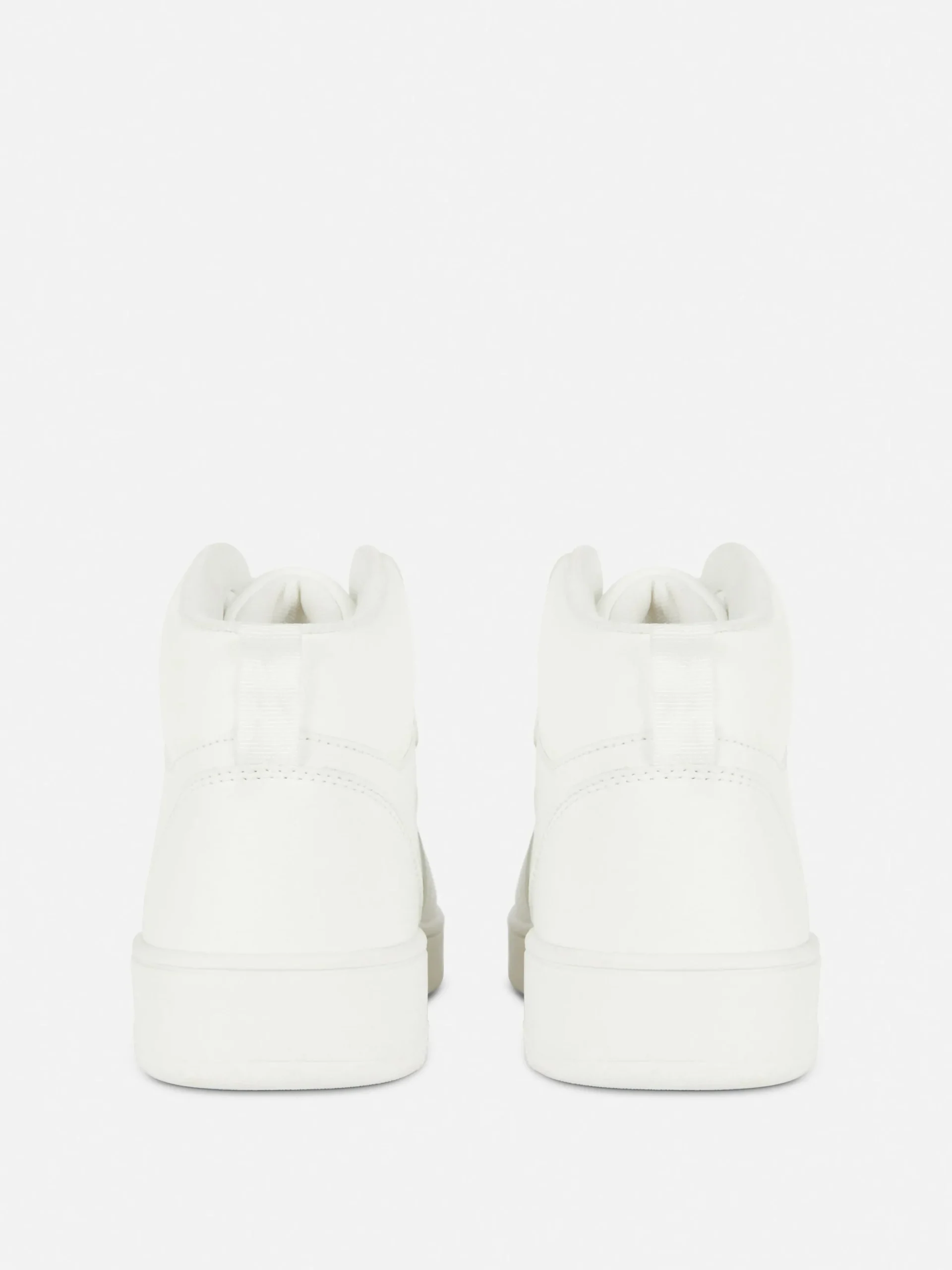 Sneakers|Primark High-Top-Sneakers Mit Klobiger Sohle Weiß