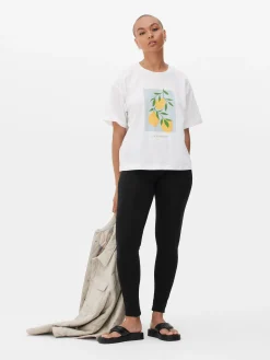 Hosen Und Leggings|Primark High-Waist-Leggings Schwarz