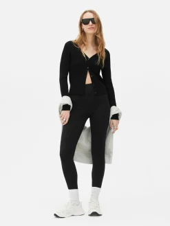 Hosen Und Leggings|Primark High-Waist-Leggings Schwarz