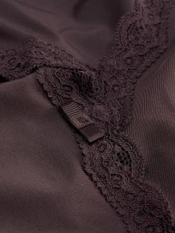 Slips|Primark Hipster-Slips Mit Spitzenbesatz, 3er-Pack Feige