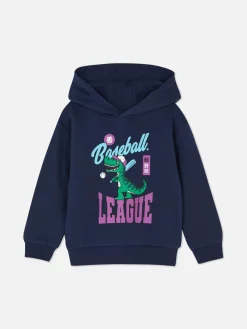Hoodies Und Sweatshirts|Primark Hoodie Mit Grafik Marineblau