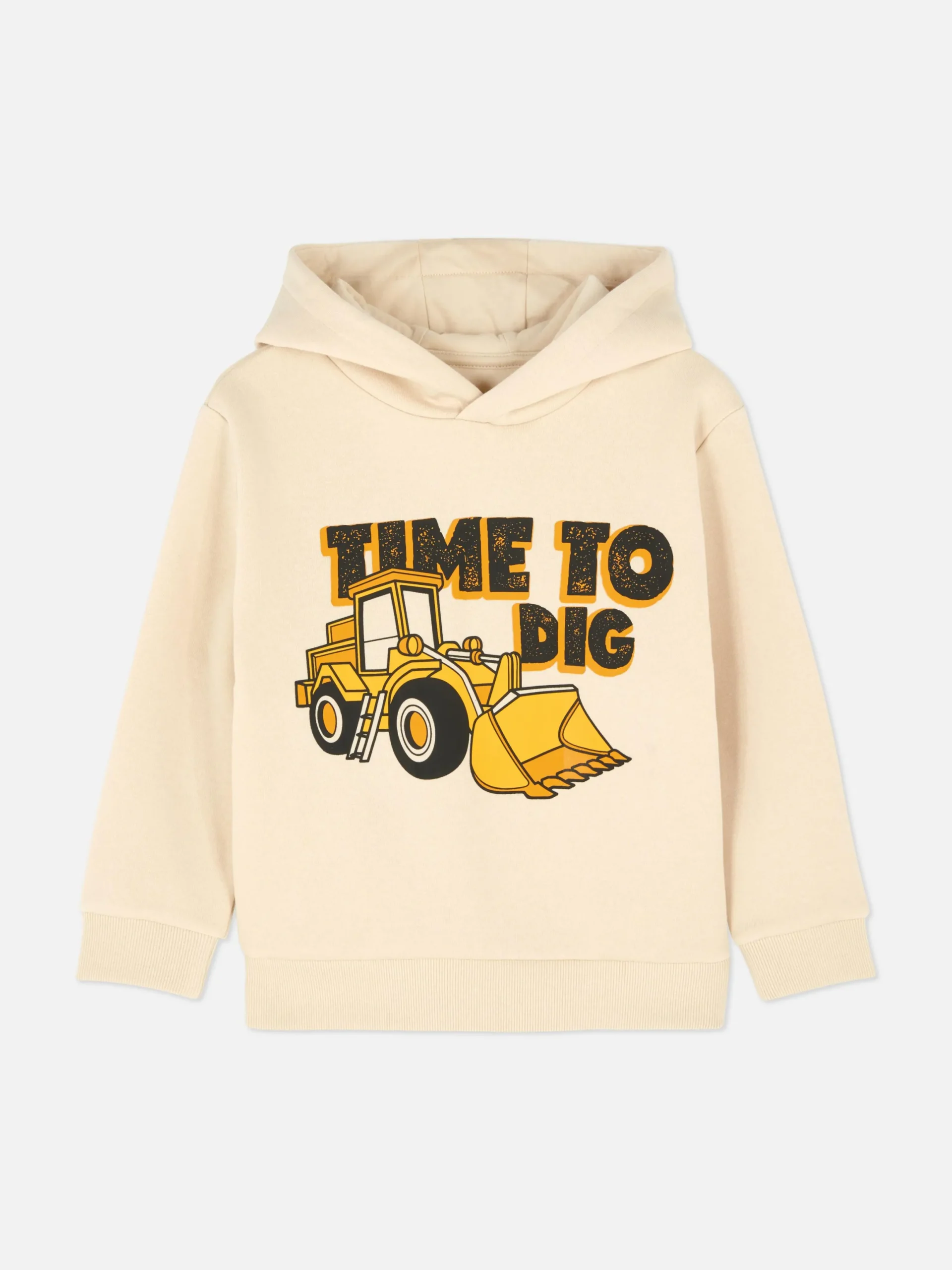 Hoodies Und Sweatshirts|Primark Hoodie Mit Grafik-Print Steinfarben