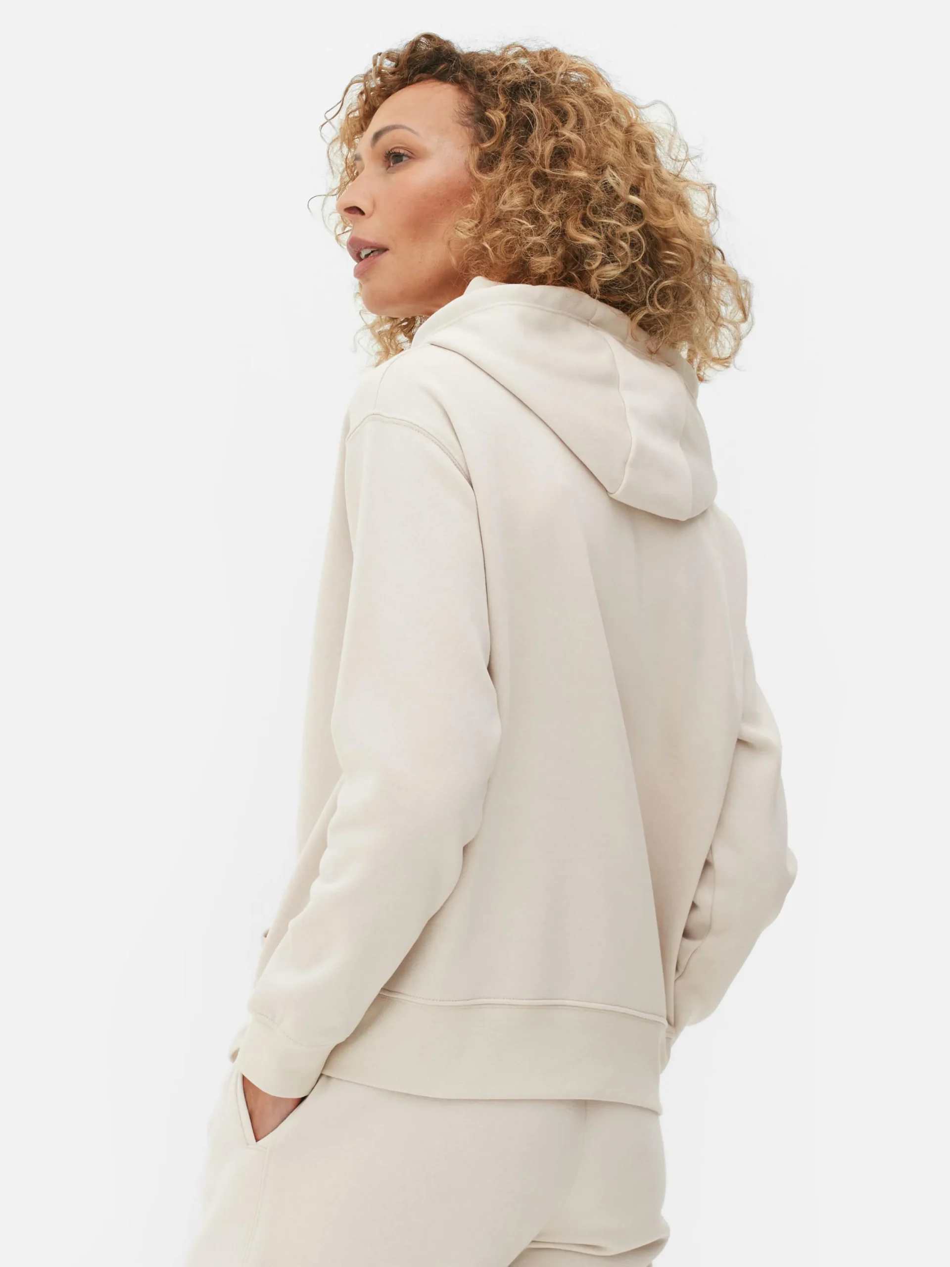 Loungewear|Hoodies Und Sweatshirts|Primark Hoodie Mit Kordelzug Ecrufarben