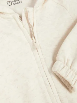 Pullover Und Cardigans|Primark Hoodie Mit Reißverschluss Hellbeige