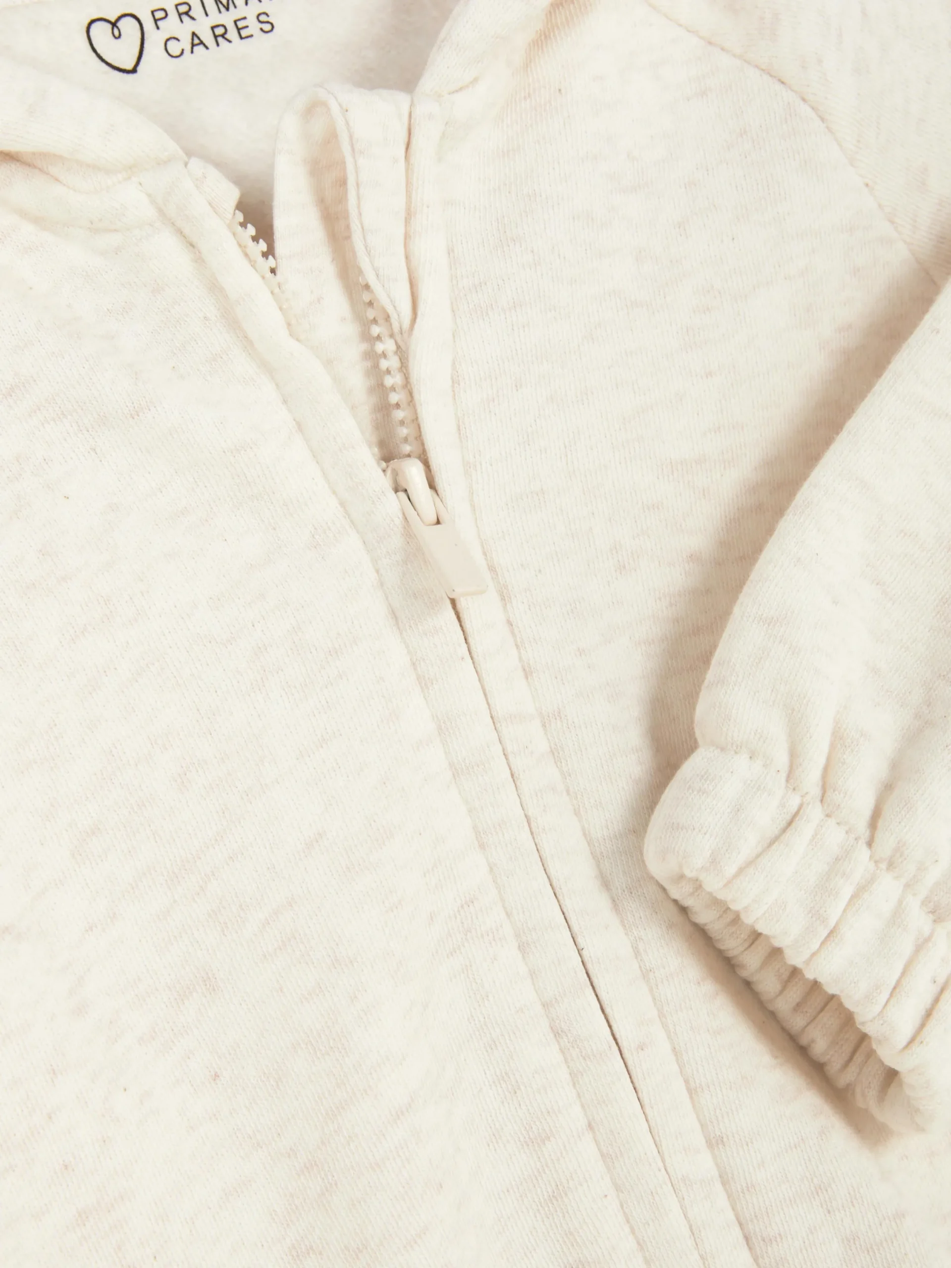 Pullover Und Cardigans|Primark Hoodie Mit Reißverschluss Hellbeige