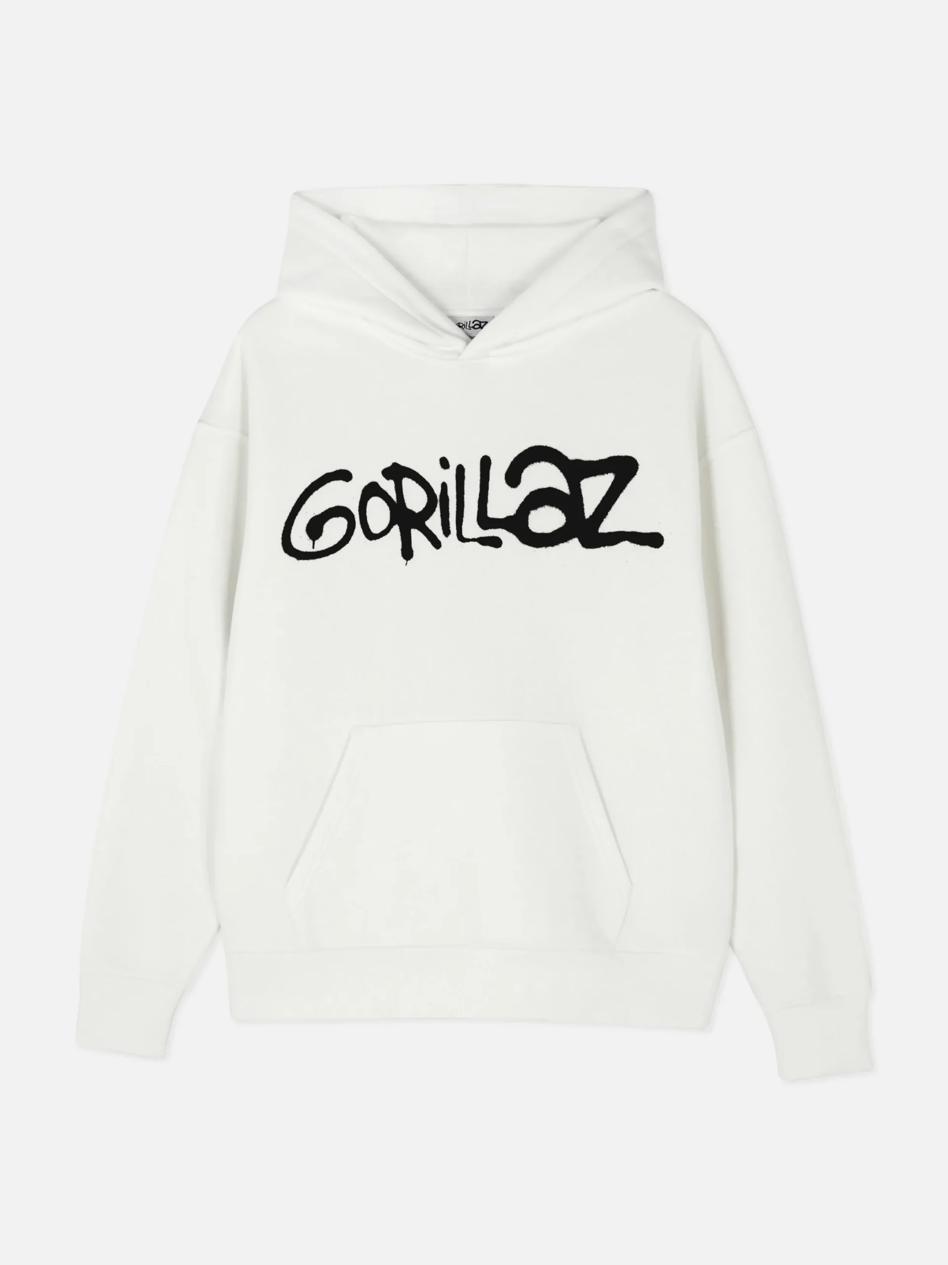 Grafik-T-Shirts Und -Sweatshirts|Hoodies Und Sweatshirts|Primark Hoodie Mit Tarnmuster Und „Gorillaz“ Grafik Ecrufarben