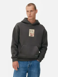 Hoodies Und Sweatshirts|Primark Hoodie Mit „Van Gogh“ Selbstporträt Anthrazitfarben