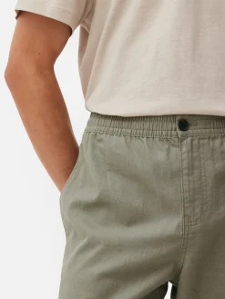 Hosen|Primark Hose Aus Leinengemisch Hellgrün