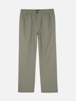 Hosen|Primark Hose Aus Leinengemisch Hellgrün