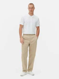 Hosen|Primark Hose Mit Elastischem Bund Steinfarben