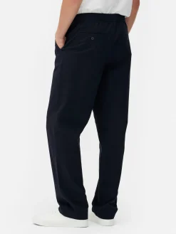 Hosen|Primark Hose Mit Elastischem Bund Marineblau