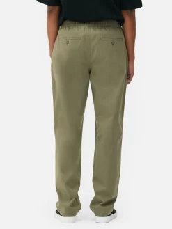 Hosen|Primark Hose Mit Elastischem Bund Hellgrün