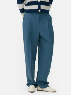 Hosen Und Leggings|Primark Hose Mit Gummibund Für Damen Dunkelblau