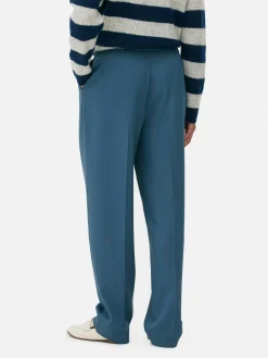 Hosen Und Leggings|Primark Hose Mit Gummibund Für Damen Dunkelblau