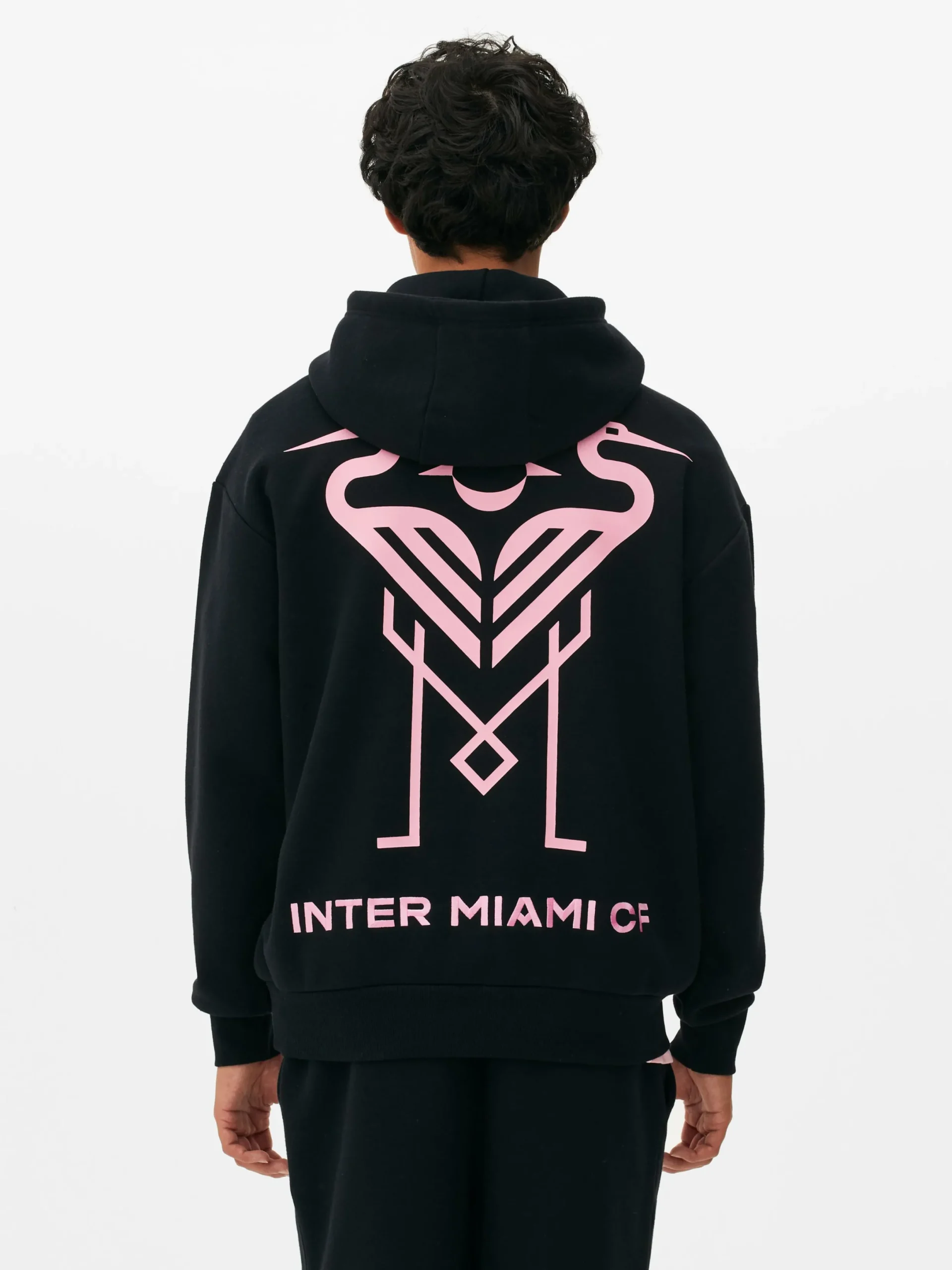 Hoodies Und Sweatshirts|Primark „Inter Miami“ Hoodie Mit Logo Schwarz