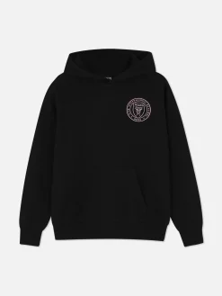 Hoodies Und Sweatshirts|Primark „Inter Miami“ Hoodie Mit Logo Schwarz