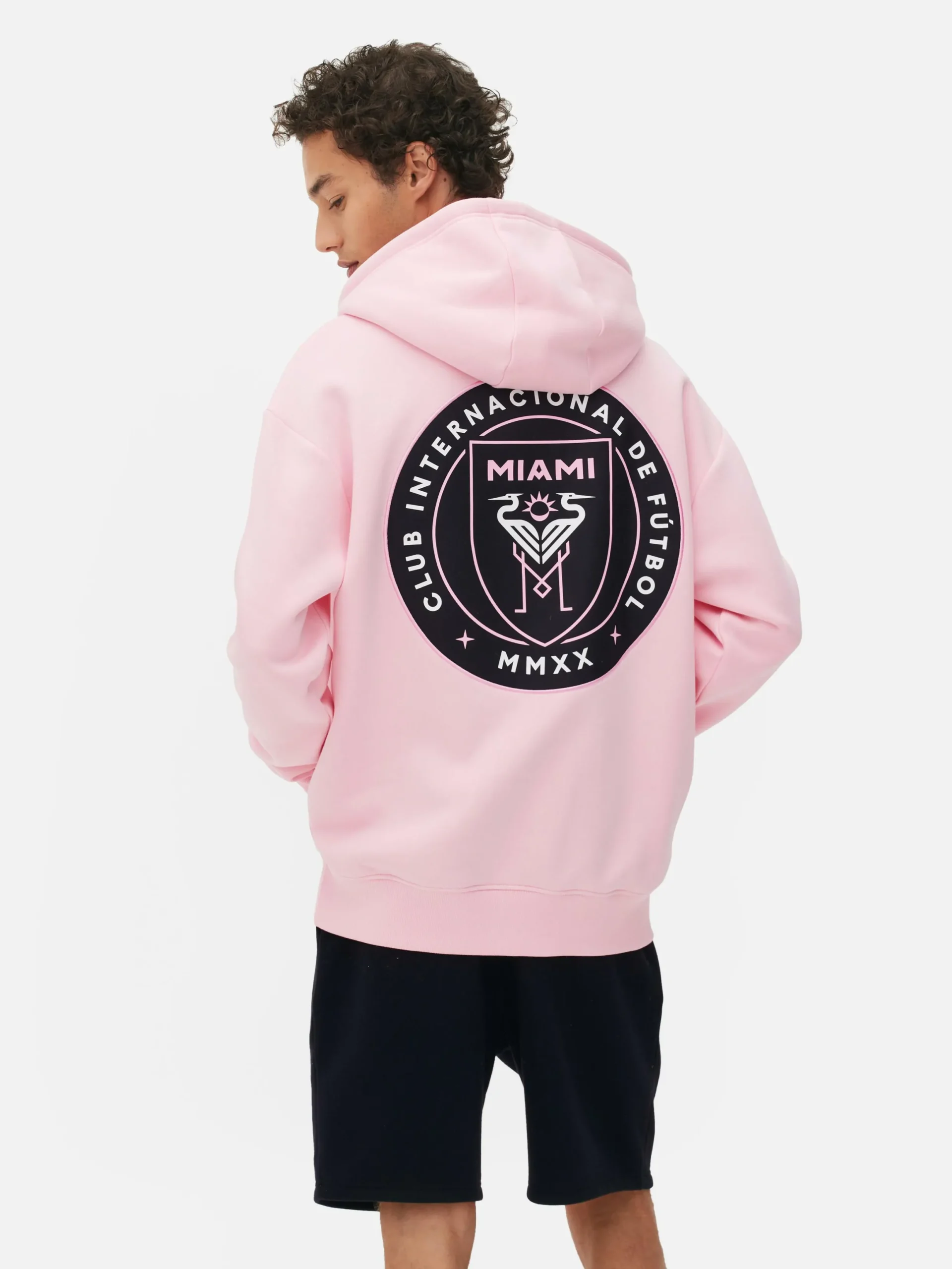 Hoodies Und Sweatshirts|Primark „Inter Miami“ Hoodie Mit Logo Rosa