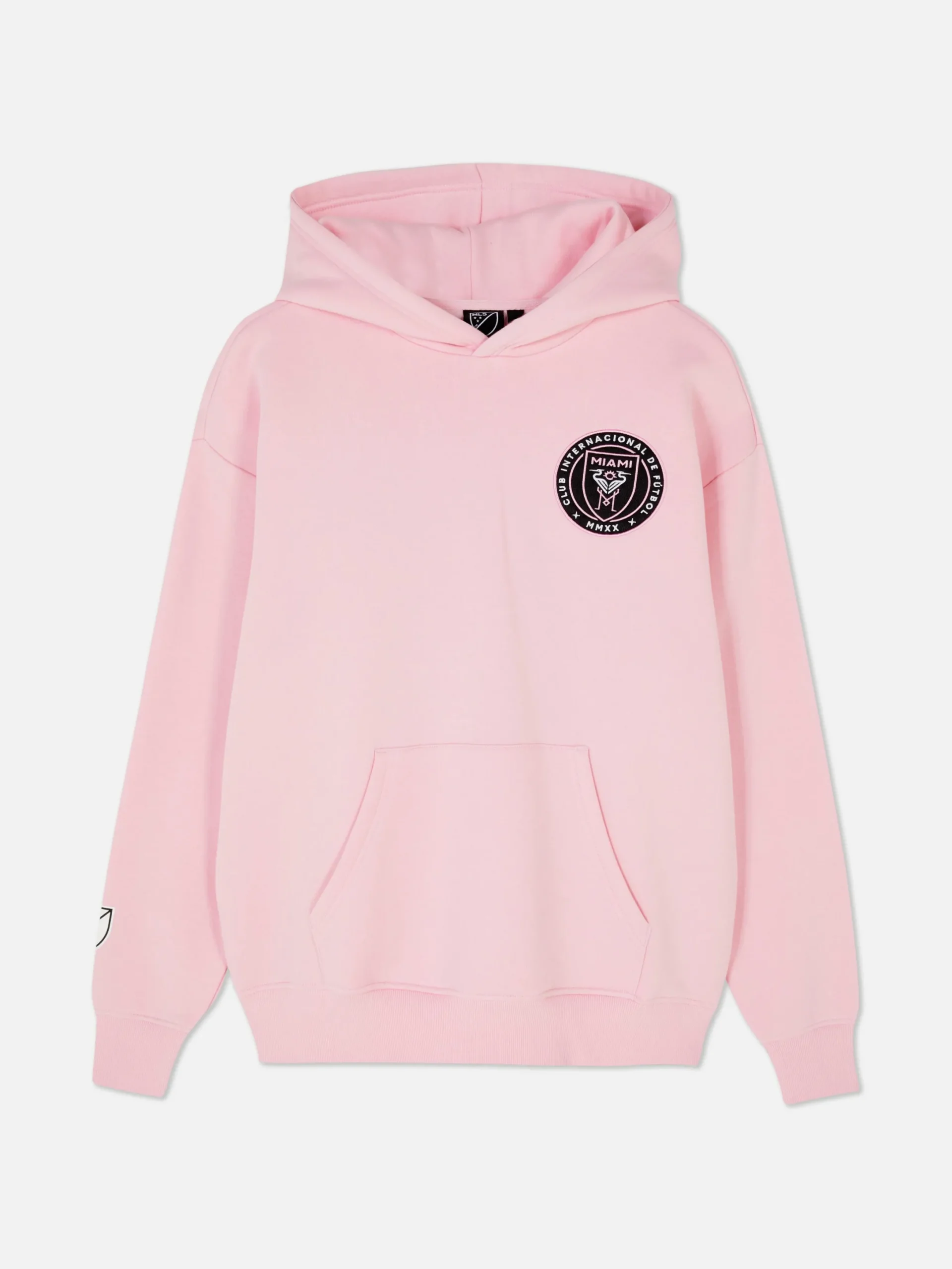 Hoodies Und Sweatshirts|Primark „Inter Miami“ Hoodie Mit Logo Rosa