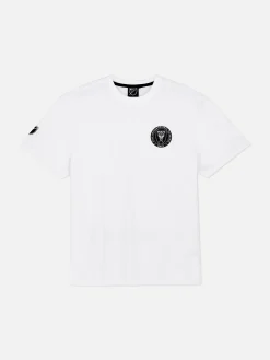 Tops Und T-Shirts|Primark „Inter Miami“ T-Shirt Mit Logo-Print Weiß