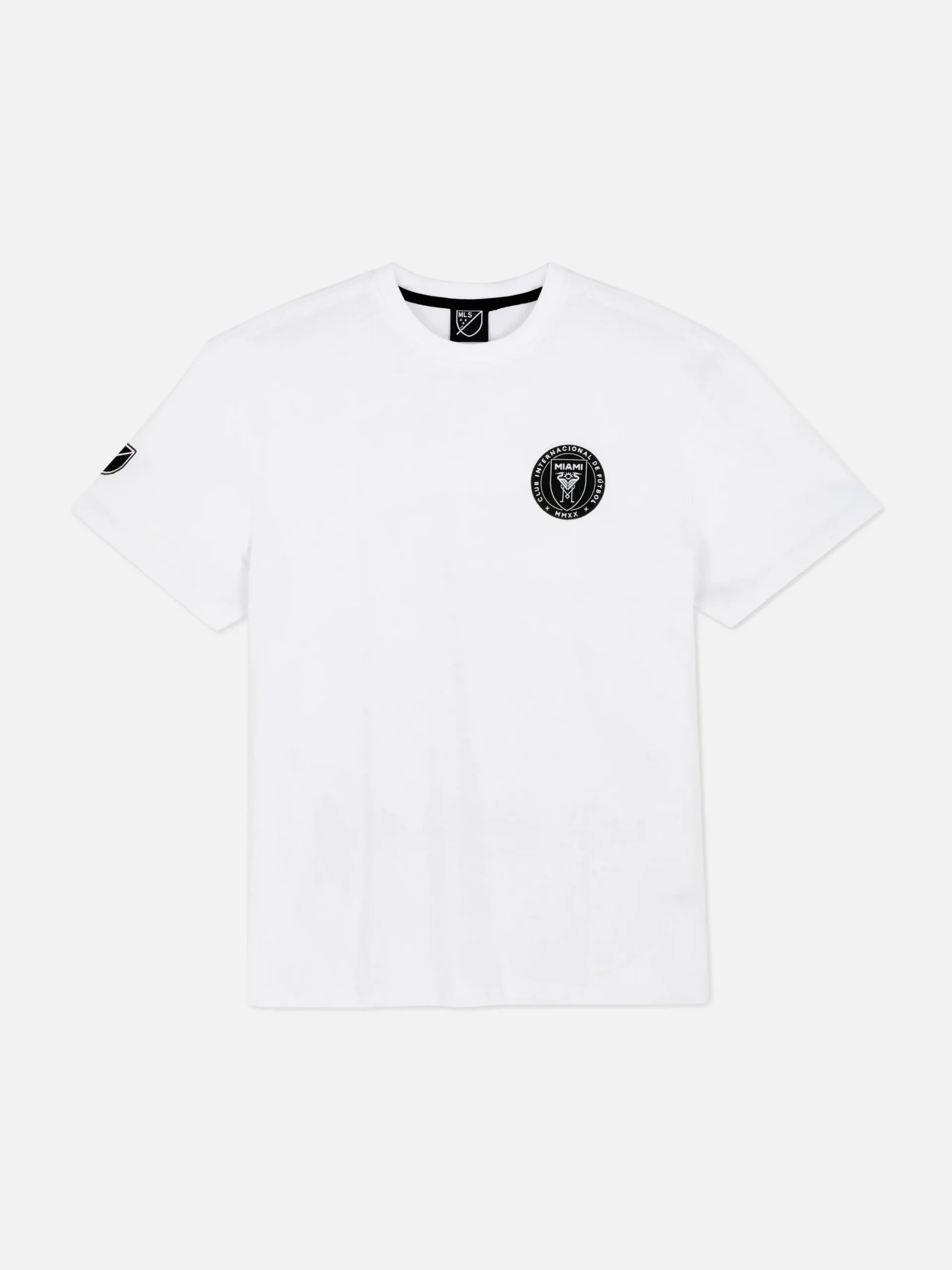 Tops Und T-Shirts|Primark „Inter Miami“ T-Shirt Mit Logo-Print Weiß
