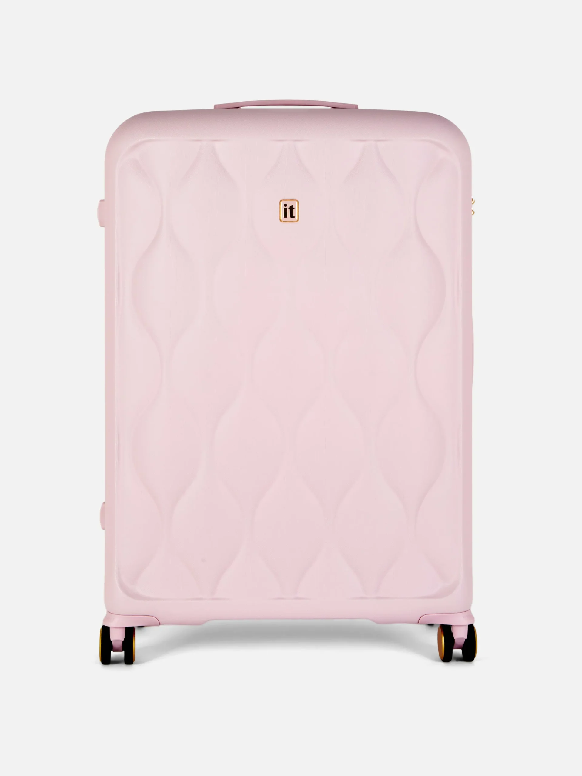 Koffer Und Reisegepäck|Primark „it Luggage“ Gesteppter Koffer Mit 8 Rollen Rosa
