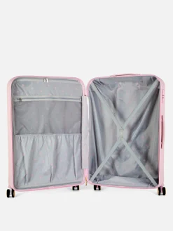 Koffer Und Reisegepäck|Primark „it Luggage“ Gesteppter Koffer Mit 8 Rollen Rosa