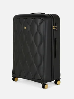 Koffer Und Reisegepäck|Primark „it Luggage“ Gesteppter Koffer Mit 8 Rollen Schwarz