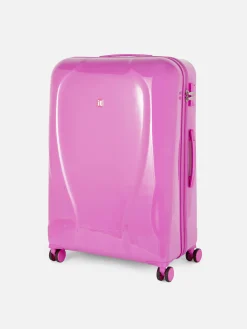 Koffer Und Reisegepäck|Primark „it Luggage“ Hartschalenkoffer Mit 8 Rädern Violett