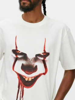 Halloween Alle|Grafik-T-Shirts Und -Sweatshirts|Primark „IT Pennywise“ T-Shirt Ecrufarben