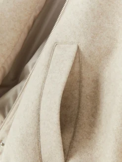 Jacken Und Mäntel|Primark Jacke Mit Ballonsaum Hellbeige