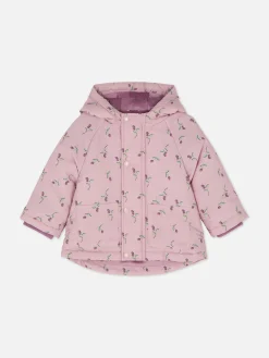 Jacken Und Mäntel|Primark Jacke Mit Kapuze Und Blumenmuster Multi