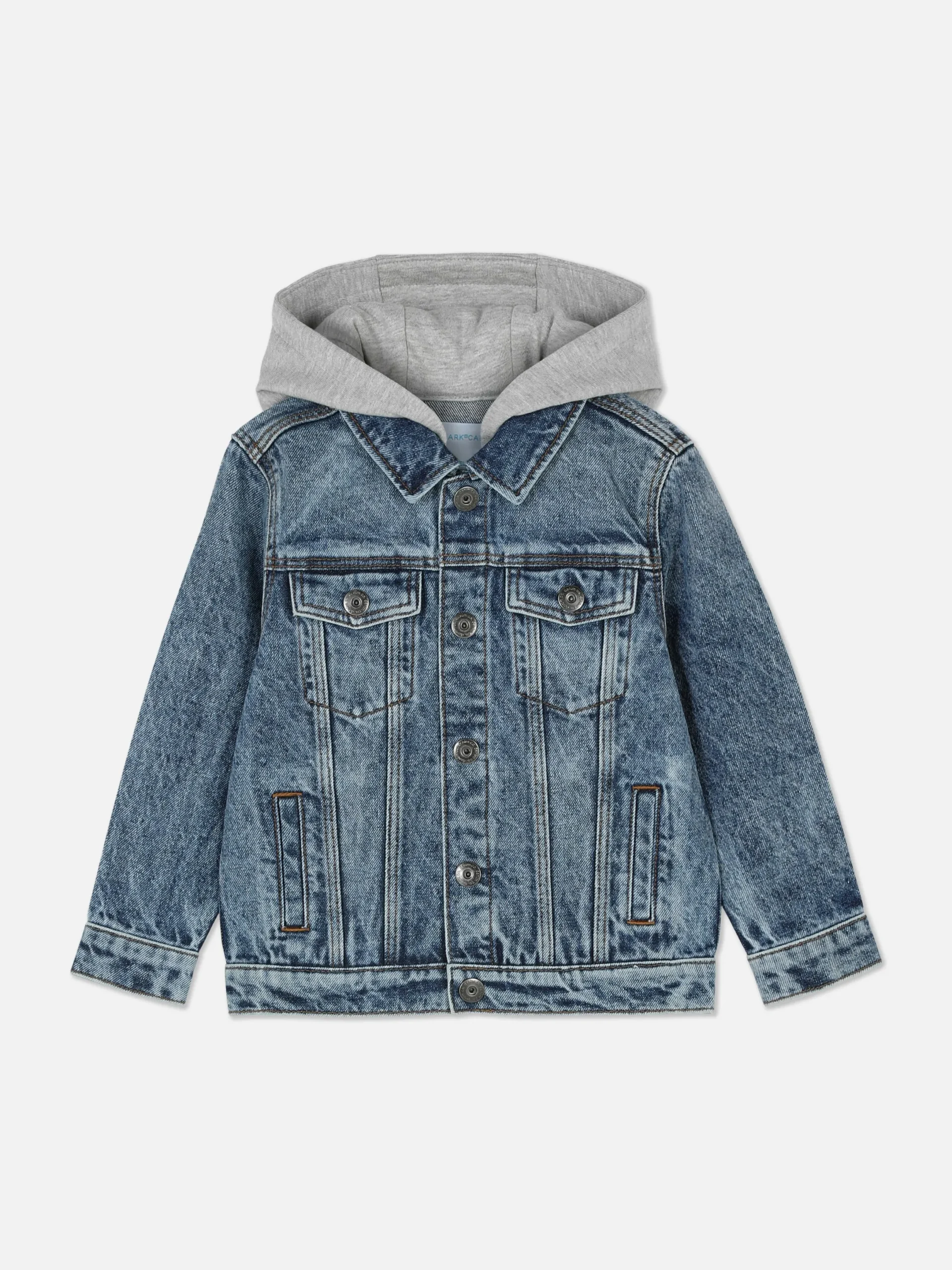 Jacken Und Mäntel|Primark Jeansjacke Mit Kapuze Blau