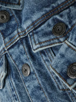 Jacken Und Mäntel|Primark Jeansjacke Mit Kapuze Blau