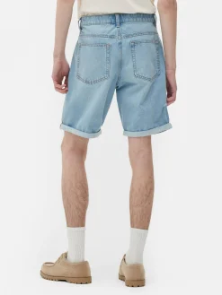 Shorts|Primark Jeansshorts Mit Geradem Bein Hellblau