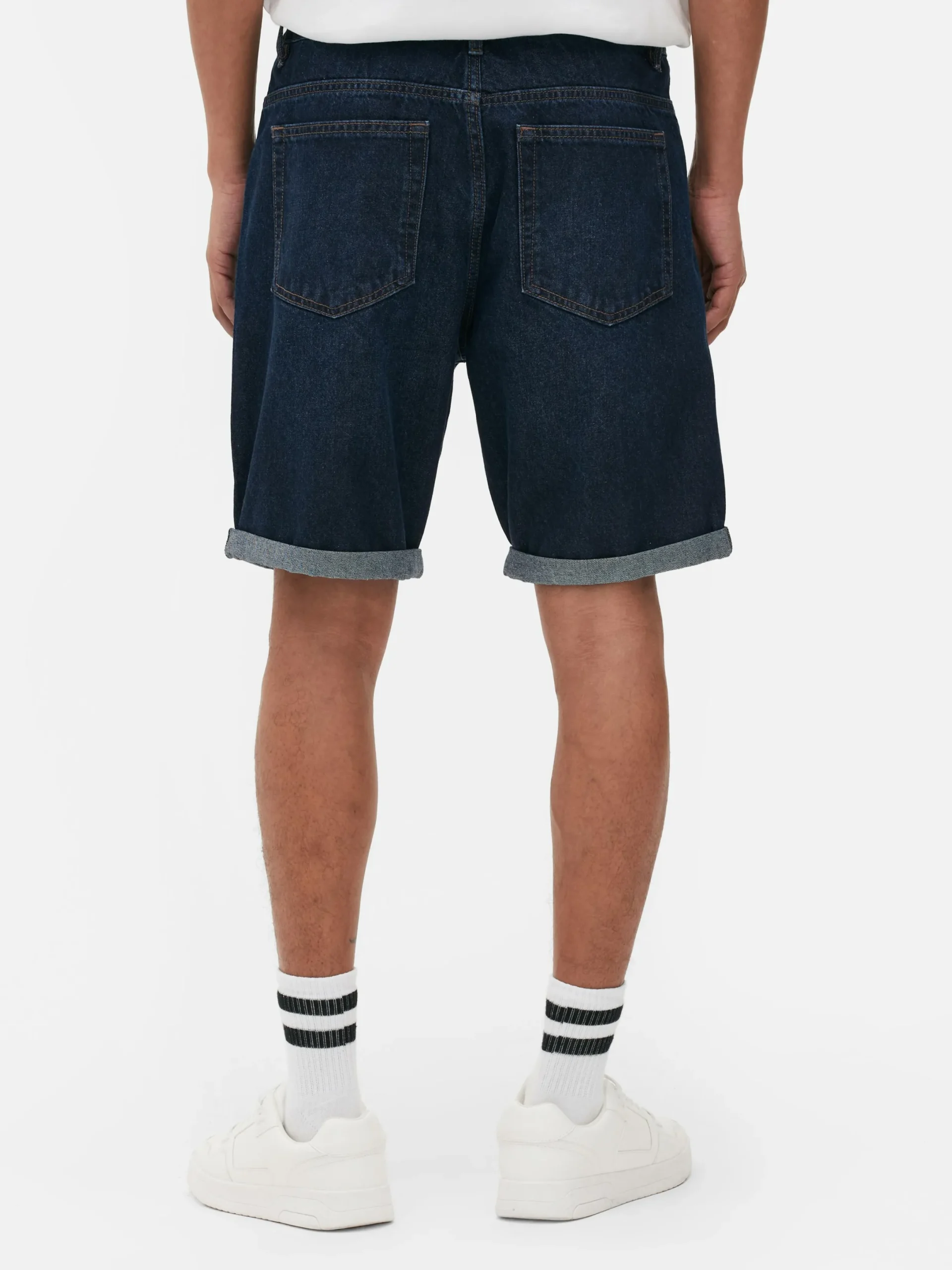 Shorts|Primark Jeansshorts Mit Geradem Bein Dunkelblau