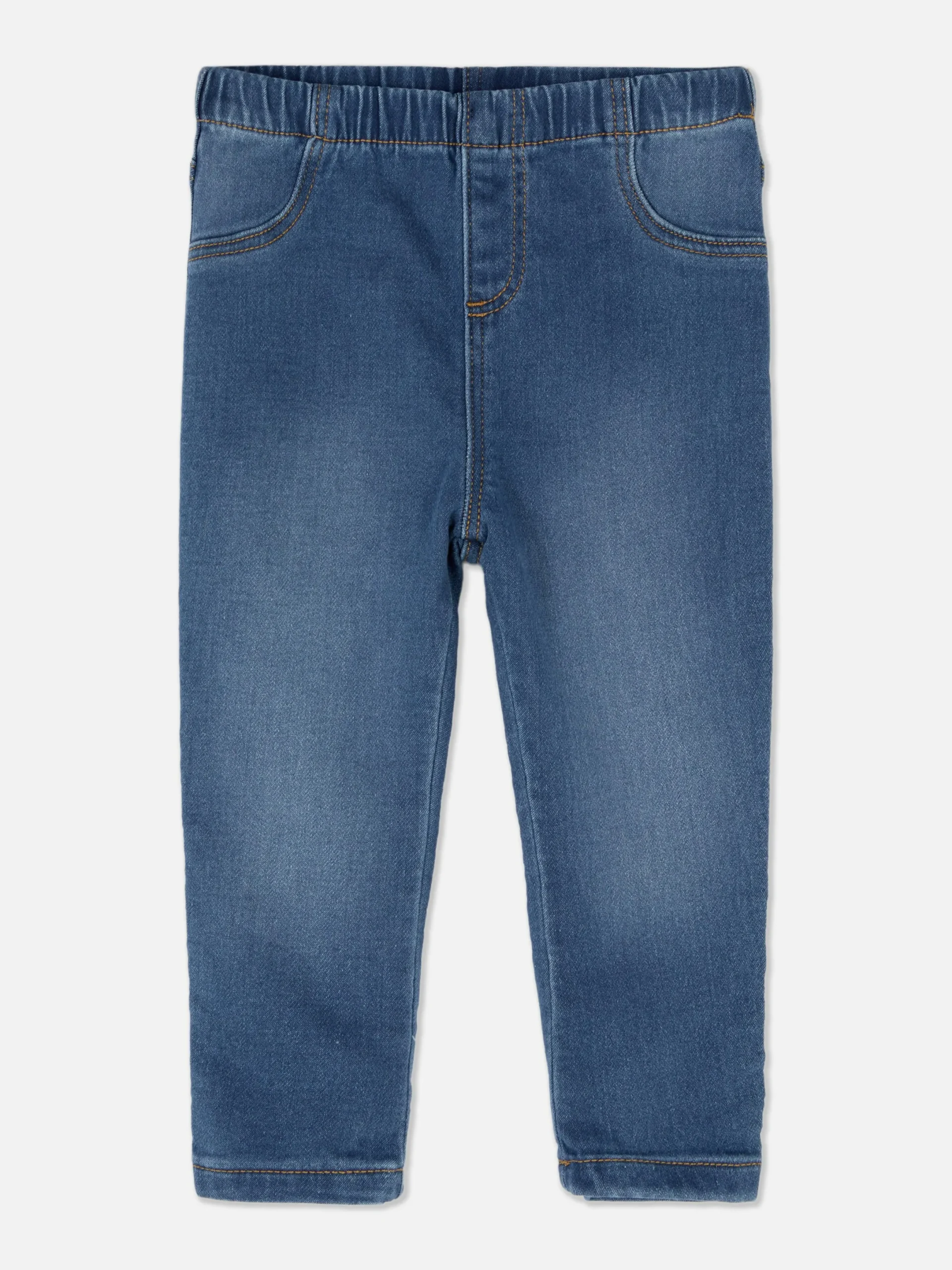 Hosen Und Leggings|Primark Jeggings Mit Elastischem Bund Blau