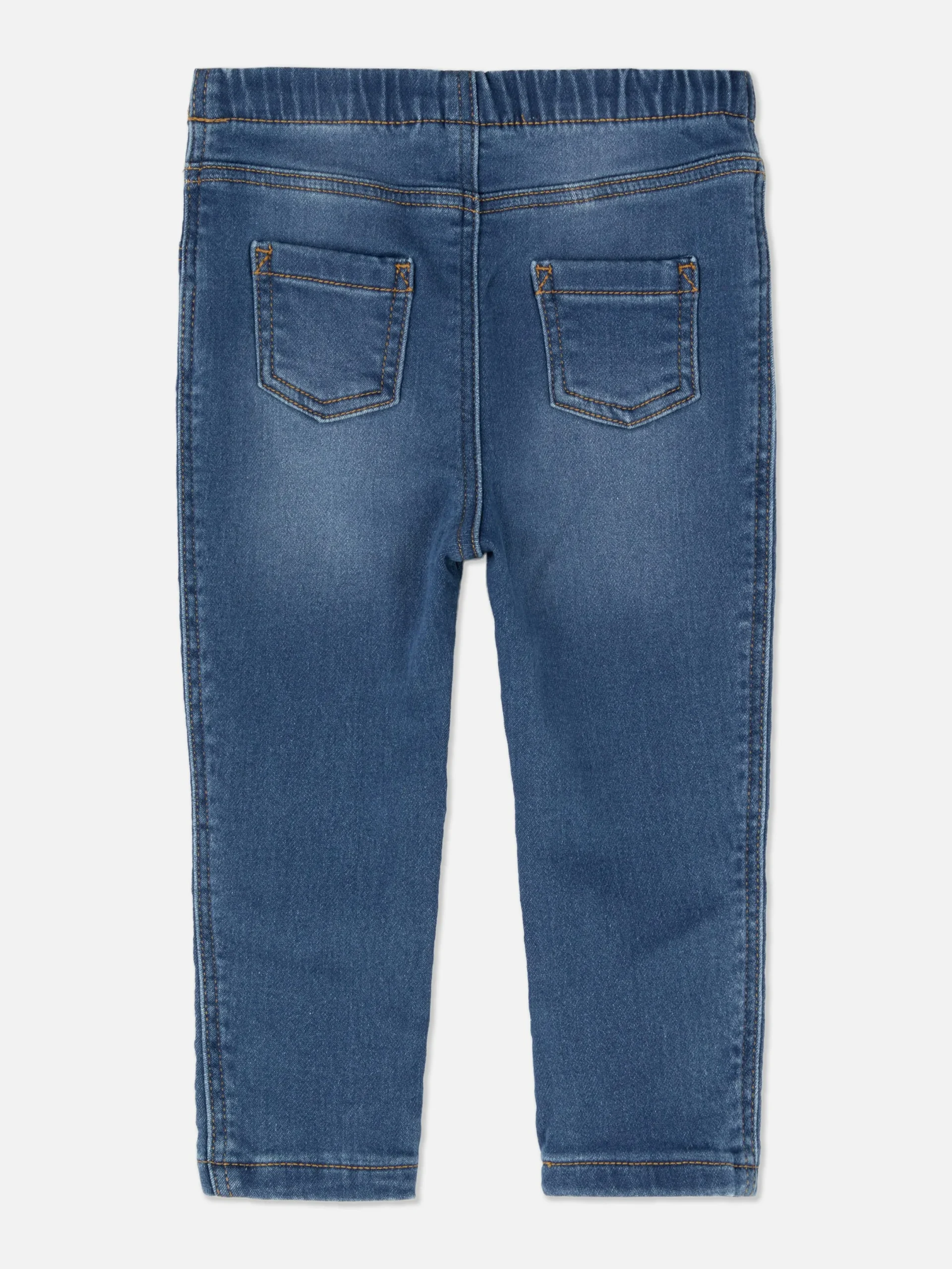Hosen Und Leggings|Primark Jeggings Mit Elastischem Bund Blau