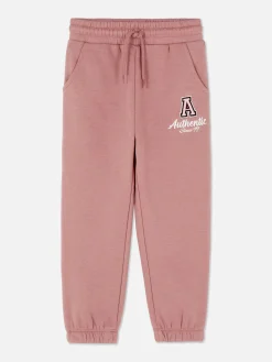 Jogginghosen|Primark Jersey-Jogginghose Im College-Stil Rosa