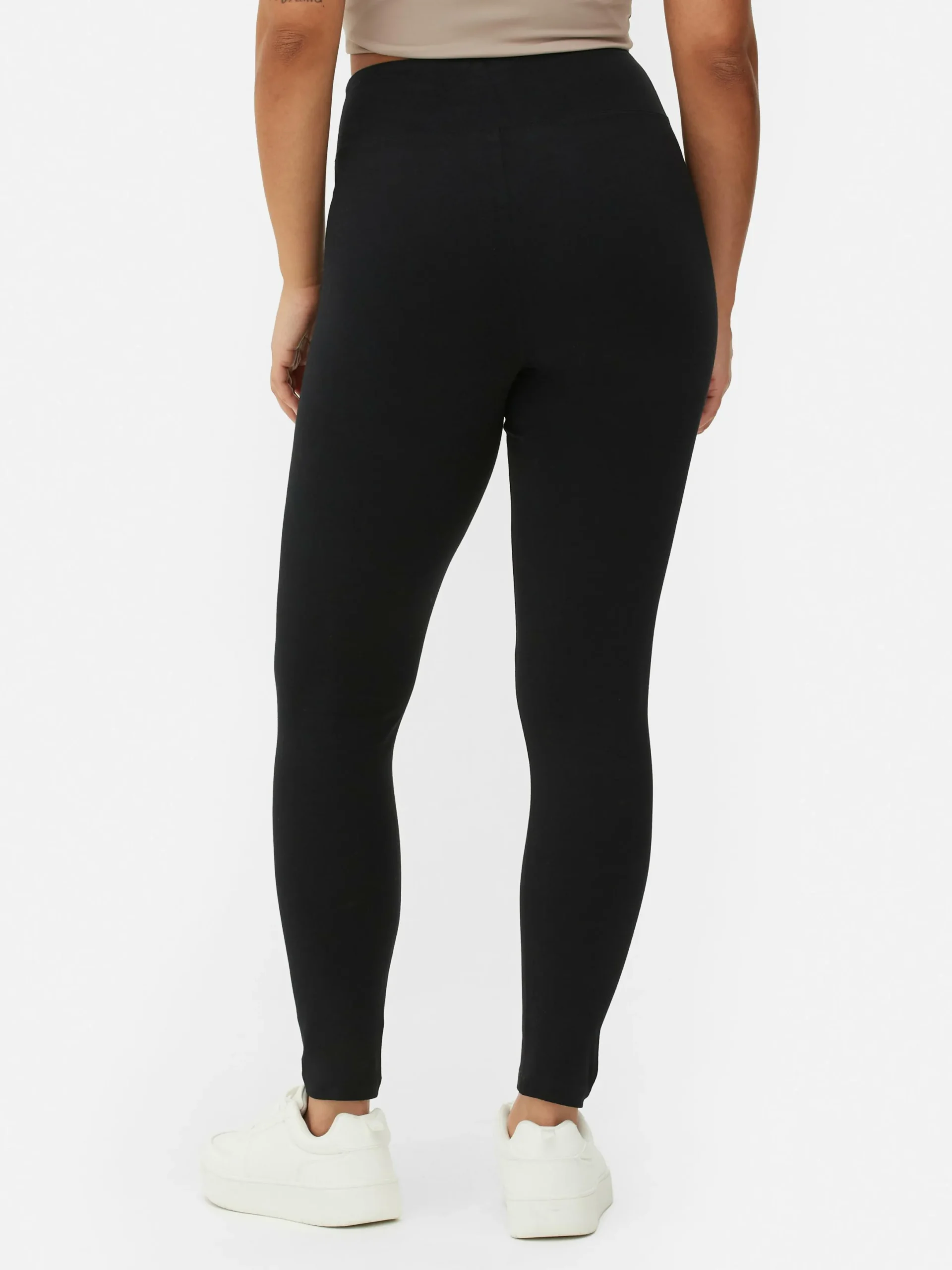 Hosen Und Leggings|Primark Jersey-Leggings Mit Hohem Bund Schwarz