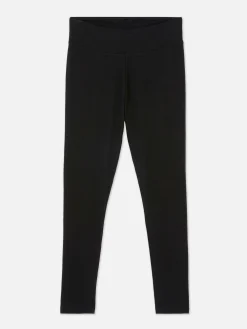 Hosen Und Leggings|Primark Jersey-Leggings Mit Hohem Bund Schwarz