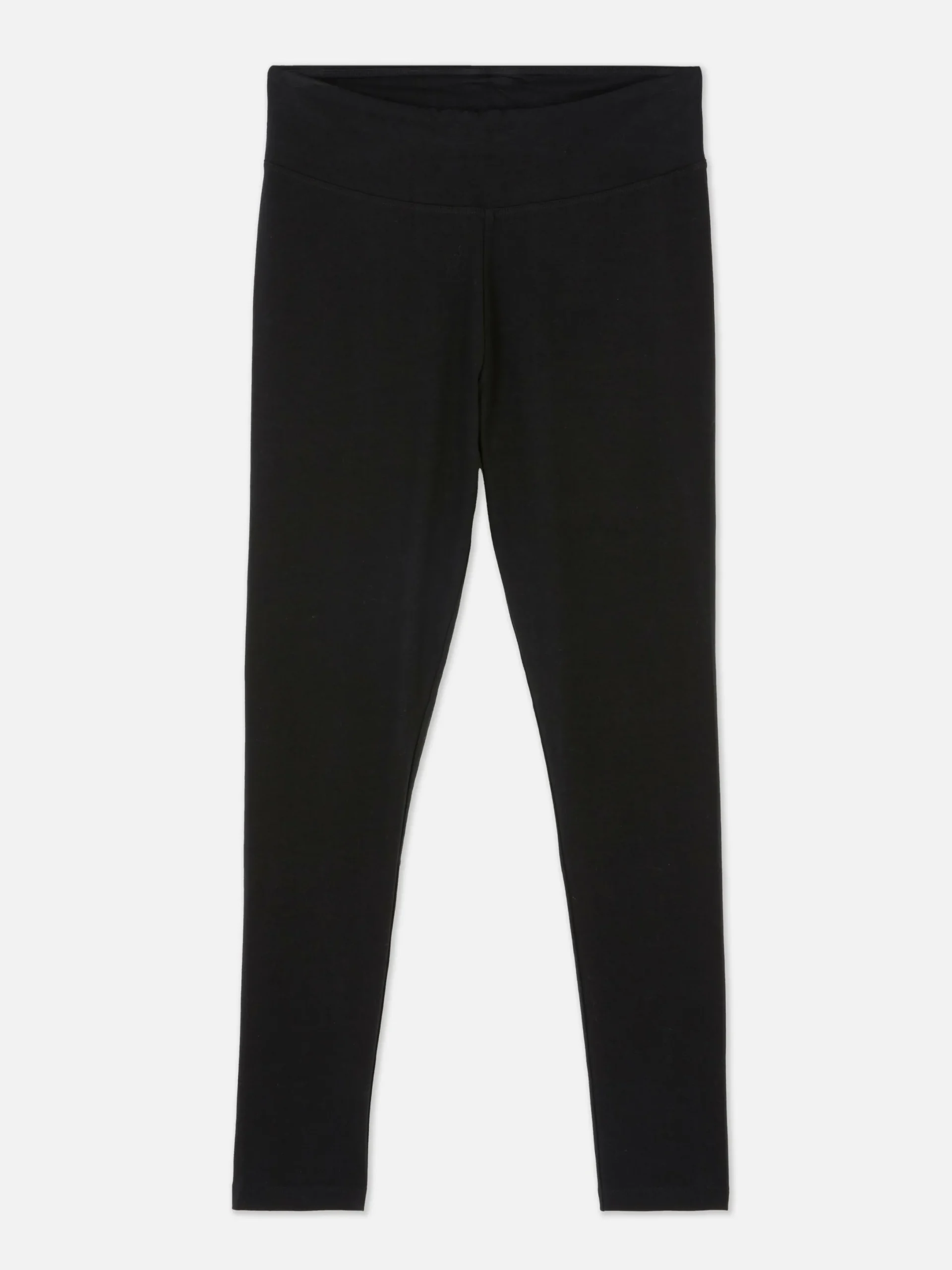 Hosen Und Leggings|Primark Jersey-Leggings Mit Hohem Bund Schwarz