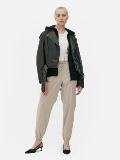 Loungewear|Jogginghosen|Primark Jogginghose Mit Bündchen Und Kordelzug Steinfarben
