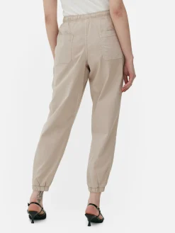 Loungewear|Jogginghosen|Primark Jogginghose Mit Bündchen Und Kordelzug Steinfarben