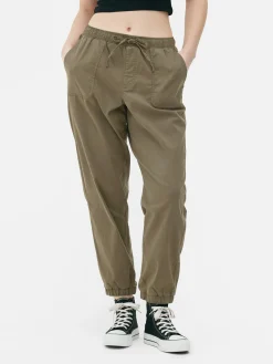 Loungewear|Jogginghosen|Primark Jogginghose Mit Bündchen Und Kordelzug Khakifarben