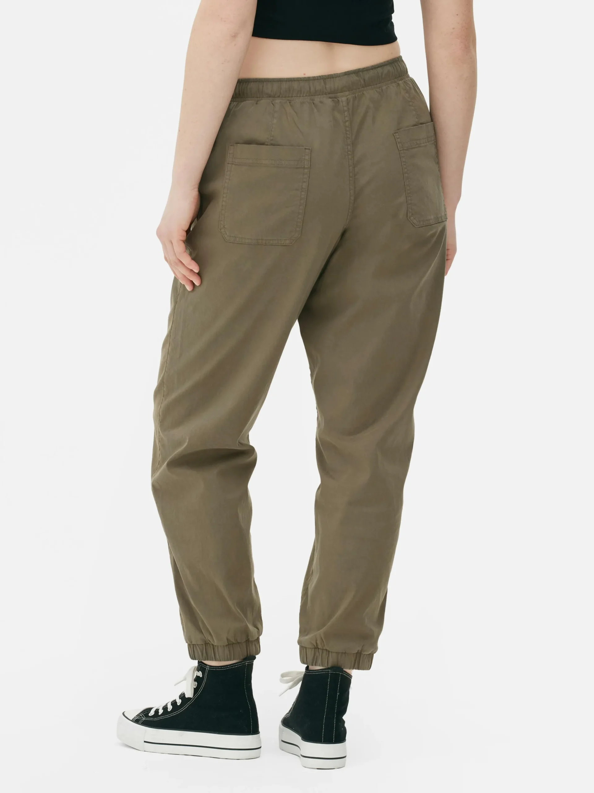 Loungewear|Jogginghosen|Primark Jogginghose Mit Bündchen Und Kordelzug Khakifarben